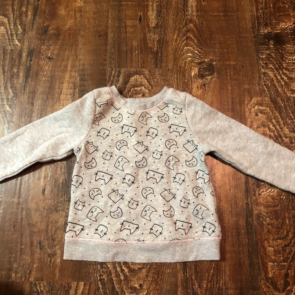 Cat and Jack sweatshirt, size 2T
